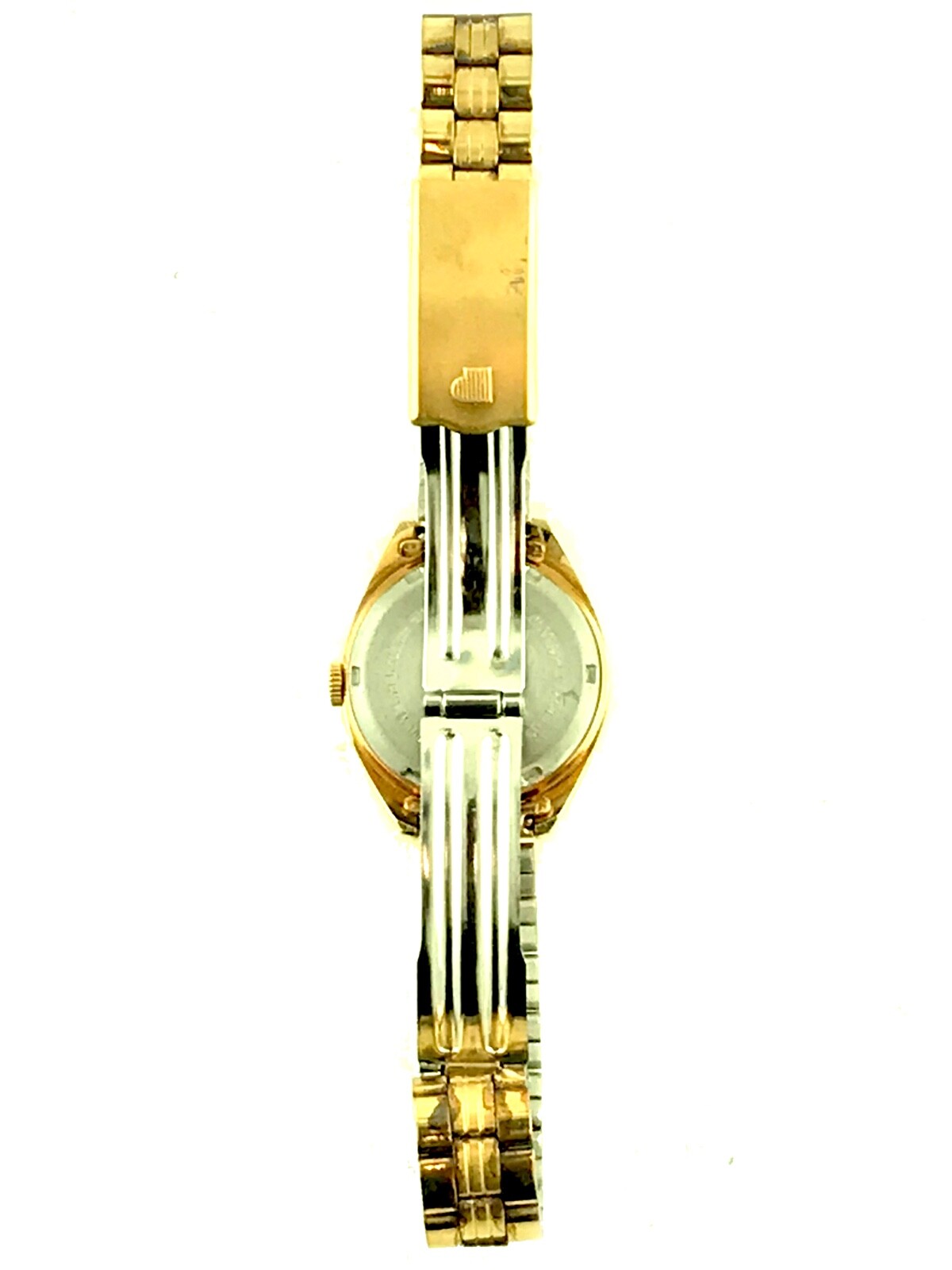 PULSAR y468 0040 Gold TONE Base Metal Bezel Stainless Steel Quartz