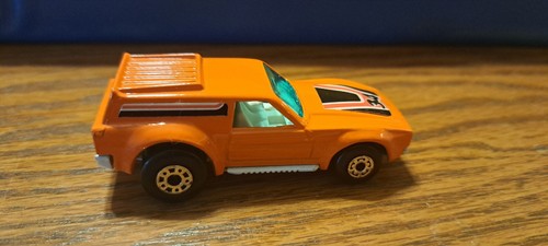 Vintage 1975 Matchbox Superfast Vantastic No. 34 Lesney Orange Car - 第 1/6 張圖片