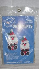 1988 KAPPIE ORIGINALS SANTA CLAUS ORNAMENTS KIT