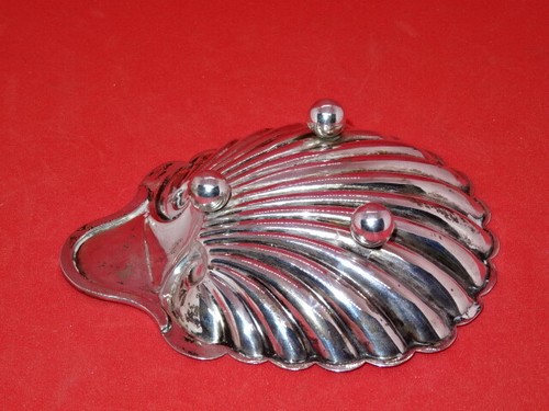 Antique Sterling Silver Scalloped Butter / Caviar Dish - London 1894 - 60g - Picture 4 of 8