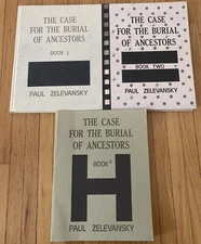 Paul Zelevansky Case for the Burial of Ancestors Book 1 2 3 full SET floppy disc
