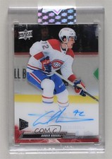 2022-23 Upper Deck Clear Cut Rookies Arber Xhekaj #CC-AX Auto 11jd