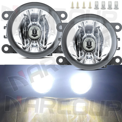 Front Bumper Clear lens LED fog Light driving Lamp FIT Ford C-Max 2013-2018