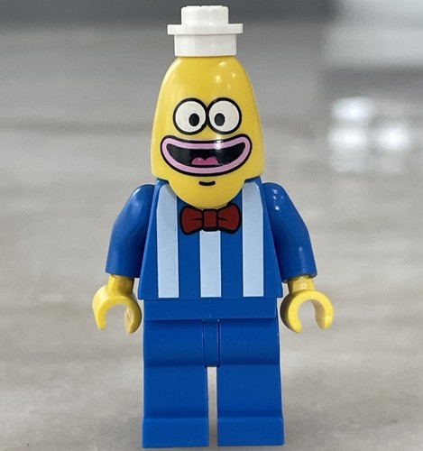 Lego Bikini Bottom Ice Cream Vendor Minifigure From Set 3816 Spongebob (Genuine)