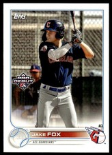2022 Topps Pro Debut #PD-12 Jake Fox ACL Guardians Baseball