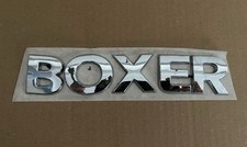 Genuine Peugeot Boxer Rear Lettering Logo Badge Emblem Used