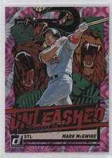 2021 Panini Donruss Unleashed Pink Fireworks Mark McGwire #UNL19 s1i
