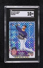 2023 Topps Chrome X-Fractor Nolan Jones #43 SGC 10 GEM 0g31