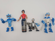 Listing image for Lot (4) LEGO Galidor NEPOL Allegra JENS Action Figures PIECES Parts