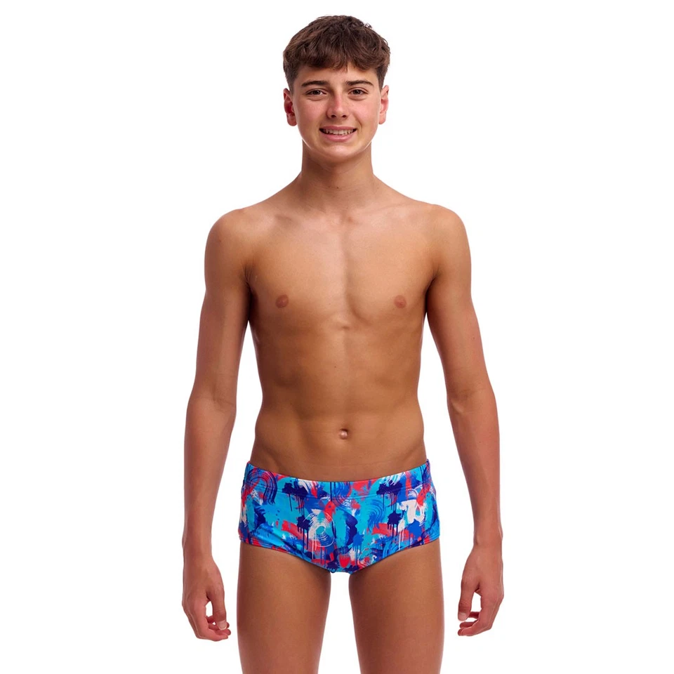 Funky Trunks Boy's Sidewinder Trunks FTS015B Messy Messy Messy - Bild 2 von 4