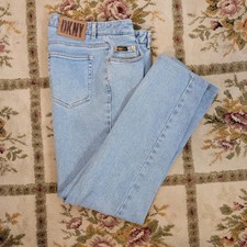 90s DKNY Jeans Denim Size 10 Waist 30" Womens Cotton Spandex High Quality Donna