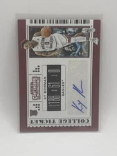 2019 Panini Contenders Draft Picks Collegiate Auto RC #102 KY Bowman