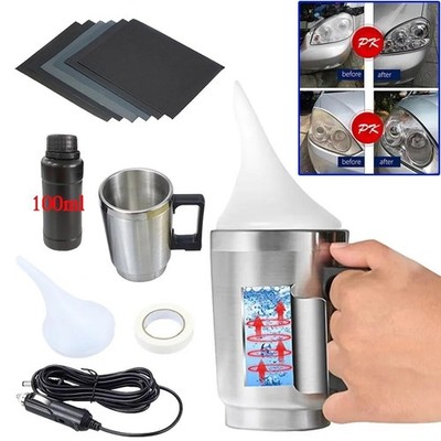 100ML Car Headlight Polishing Kits Headlight Restoration Liquid Polymer Headlamp