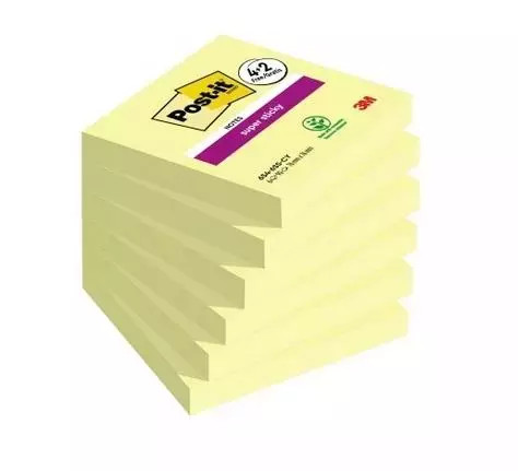 4054596926141 Karteczki samoprzylepne Super Sticky 76x76mm 6x90K Post-It 5690₽