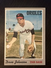 1970 TOPPS #45 DAVEY JOHNSON BALTIMORE ORIOLES VG-EX *Hot Corner Vintage*