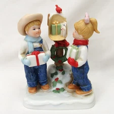 Home Interiors Denim Days 57064-04 Sharing the Joy of Christmas Homco retired