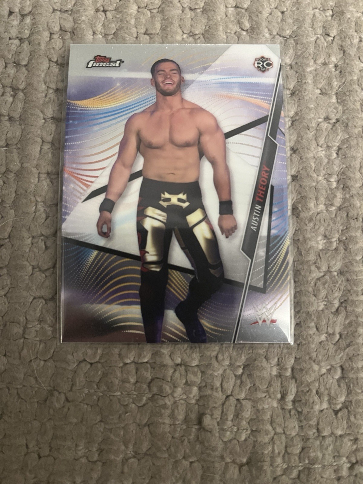Austin Theory 2020 WWE Topps Finest Rookie