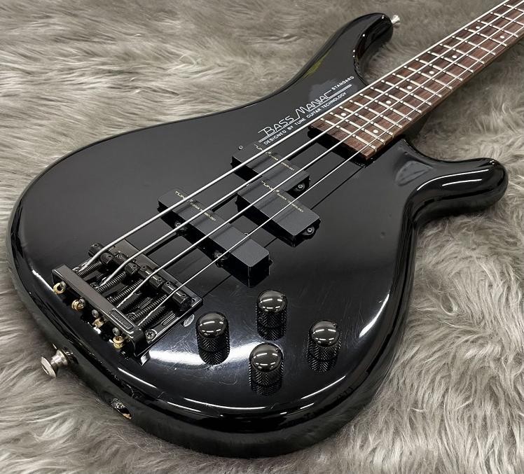 Electric Bass Guitar TUNE MANIAC STANDARD TBJ1 Black Made in Japan