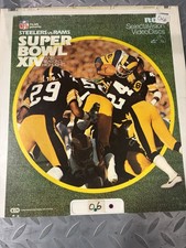 1981 Super Bowl 14 XIV RCA CED Video Disc Steelers Rams Terry Bradshaw Franco