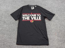 Louisville Cardinals Shirt Mens Small Black Classic Fit Adidas NCAA Ultimate Tee