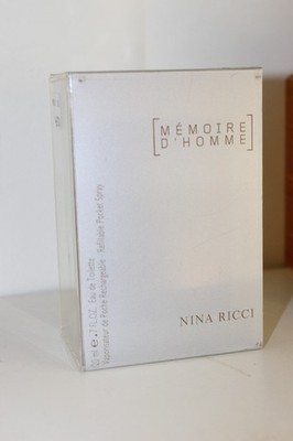 Nina Ricci Memoire D'Homme 60 ml EDT Spray Rechargeable NEU/OVP