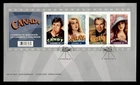 DR WHO 2006 CANADA FDC HOLLYWOOD LEGENDS S/S R81281