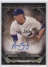 2015 Topps Tier One New Guard Auto 105/399 Aaron Sanchez #NGA-ASZ Auto 2f9