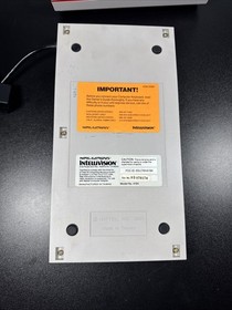 Intellivision II Console W/Computer Adaptor 4182 And Keyboard 4184 -please Read