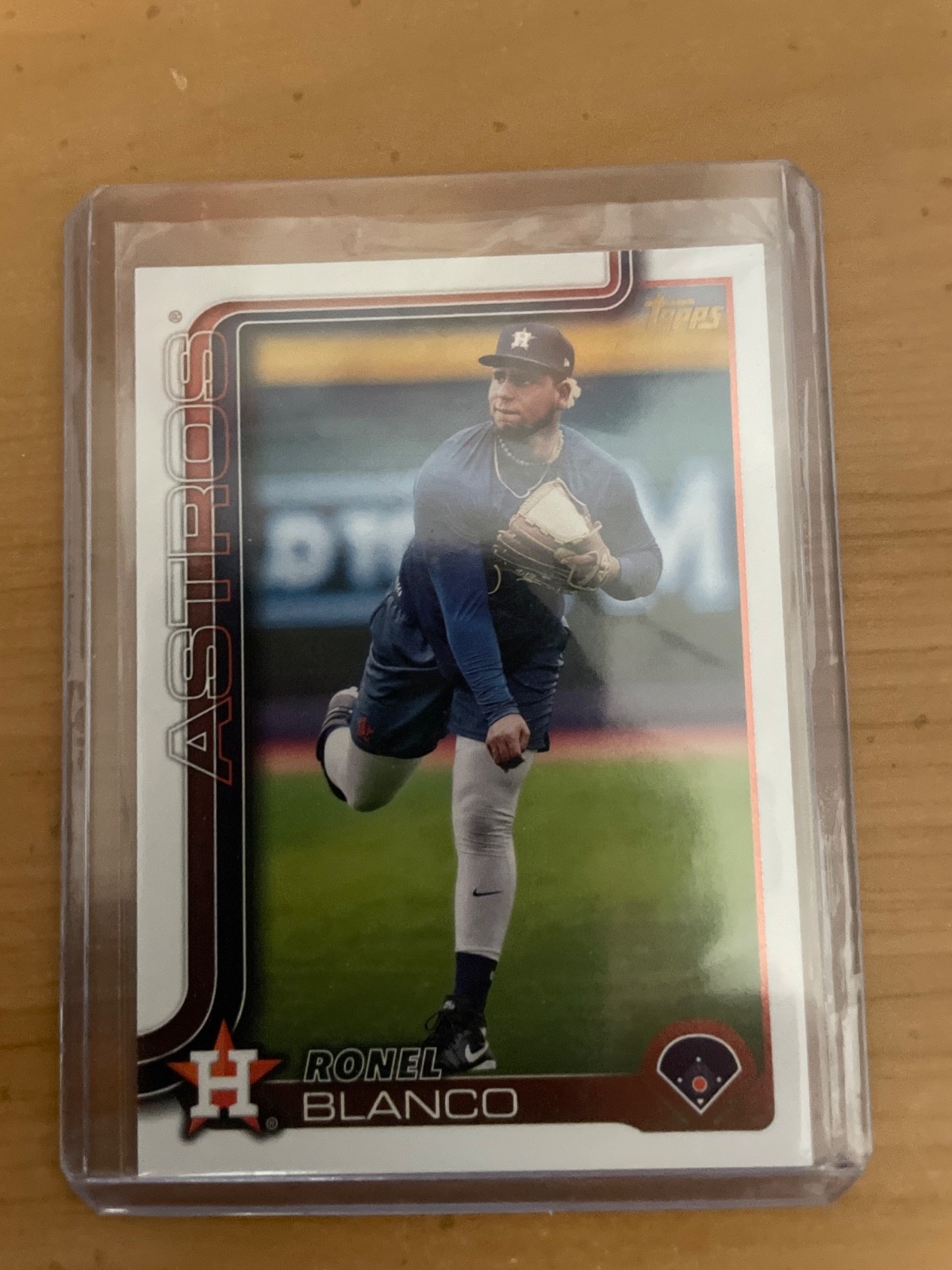 2025 Topps Ronel Blanco Golden Mirror Variation Astros #341 SSP