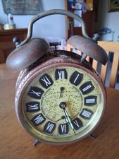 SVEGLIA ANNI 60 KIENZLE FUNZIONANTE DA COLLEZZIONE CON SEGNI DEL TEMPO VEDI FOTO