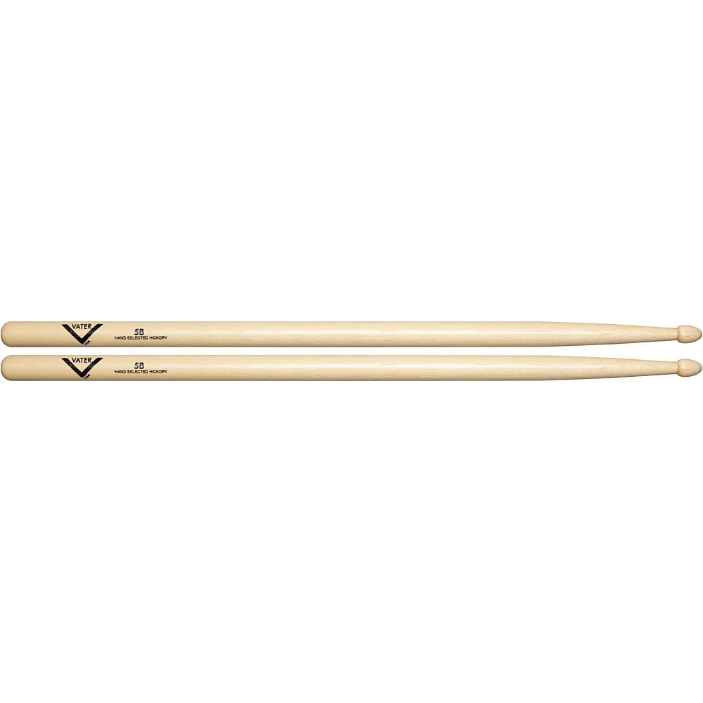 Барабанные палочки Vater American Hickory 5B из дерева