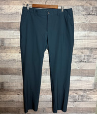 Greg Norman Mens Golf Stretch Tech Pants 36x30 Blue Performance Classic Business