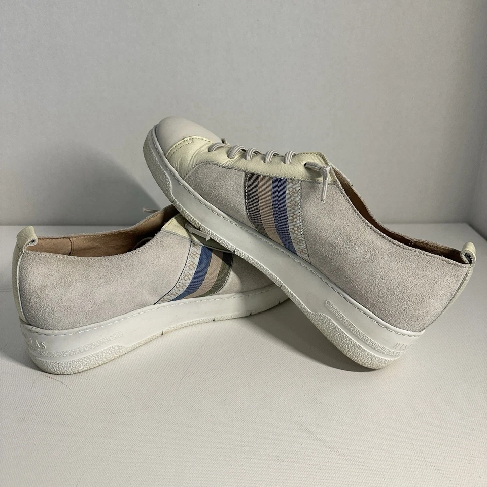 Hispanitas Mujer Zapatillas Plataforma Talla 40 EE. UU. 9,5–10 Gamuza Cuero España Rayas Foto 2 de 4