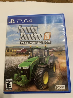 #ad Farming Simulation 19 Platinum Edition PS4 $15.99