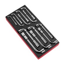 Module De 13 Clés De Tuyau Ouverts Métrique FACOM Ogv pour Moto