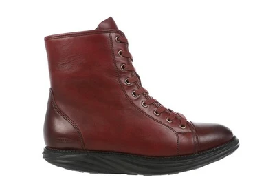 MBT Schuhe Damen - MBT Stiefel - BOSTON MID BOOT W - burnish dark brown - NEU