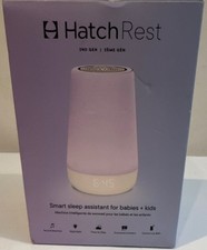 Hatch Rest 2nd Gen Smart Sleep Assistant Night Light, White Purple