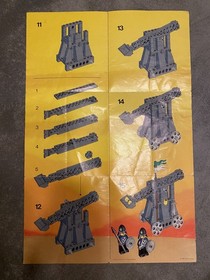 Vintage Castle Lego 6030 Black Falcons Catapult