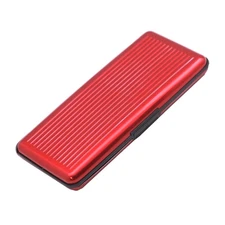 BIG Card Guard Wallet - Ultimate Protection for Your Cards (Red)