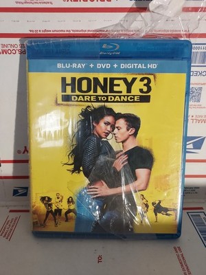HONEY 3 DARE TO DANCE 2-DISC SET CASSIE VENTURA BLU RAY Ripped Sealed - #170