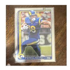 Panini 2025 Prizm Terrance Ferguson Los Angeles Rams #379 Rookie Rookies