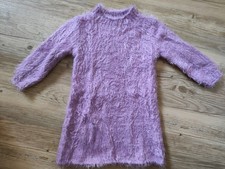 ❄️🌺❄️flauschiges Mädchen Strickkleid topolino rosa Gr. 98