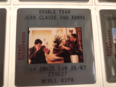 DOUBLE TEAM - JEAN CLAUDE VAN DAMME, M. ROURKE - SLIDE KINO PRESSE SLIDE