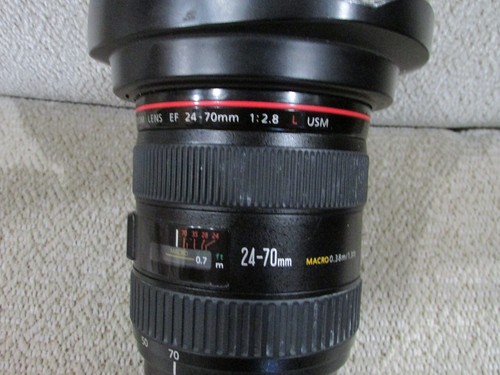 Canon Zoom Lens EF 24-70mm f/2.8L USM Macro 0.38m 77mm L-Series