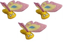 Yeowww Duckyworld 100 Organic Flower Leaf Catnip Cat Toy Butterflies 3 Toys,