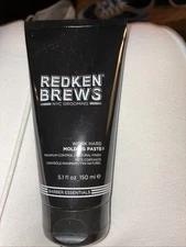 REDKEN BREWS WORK HARD MOLDING PASTE 5 fl oz / 150 mL  Maximum Control