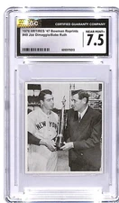 1976 HRT/RES 47 Bowman Reprints Doe DiMaggio Babe Ruth #49 CGC 7.5 Yankees