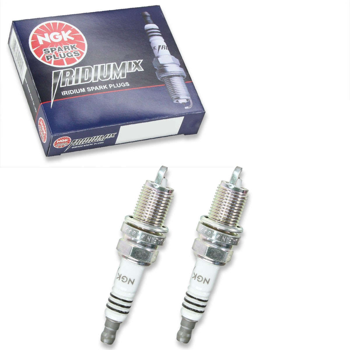 2 pc NGK 6441 ZFR6FIX-11 Iridium IX Spark Plugs for XP5224 MZ602069 IK20L eb