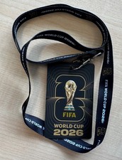 FIFA World Cup Lanyard USA 2026 Fan Pass Boston Scotland v Haiti 