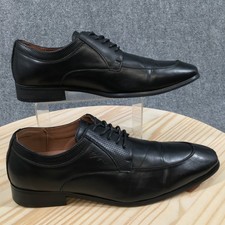 Tommy Hilfiger Sanoro Dress Shoes Mens 11M Oxford Lace Up Split Toe Casual Black